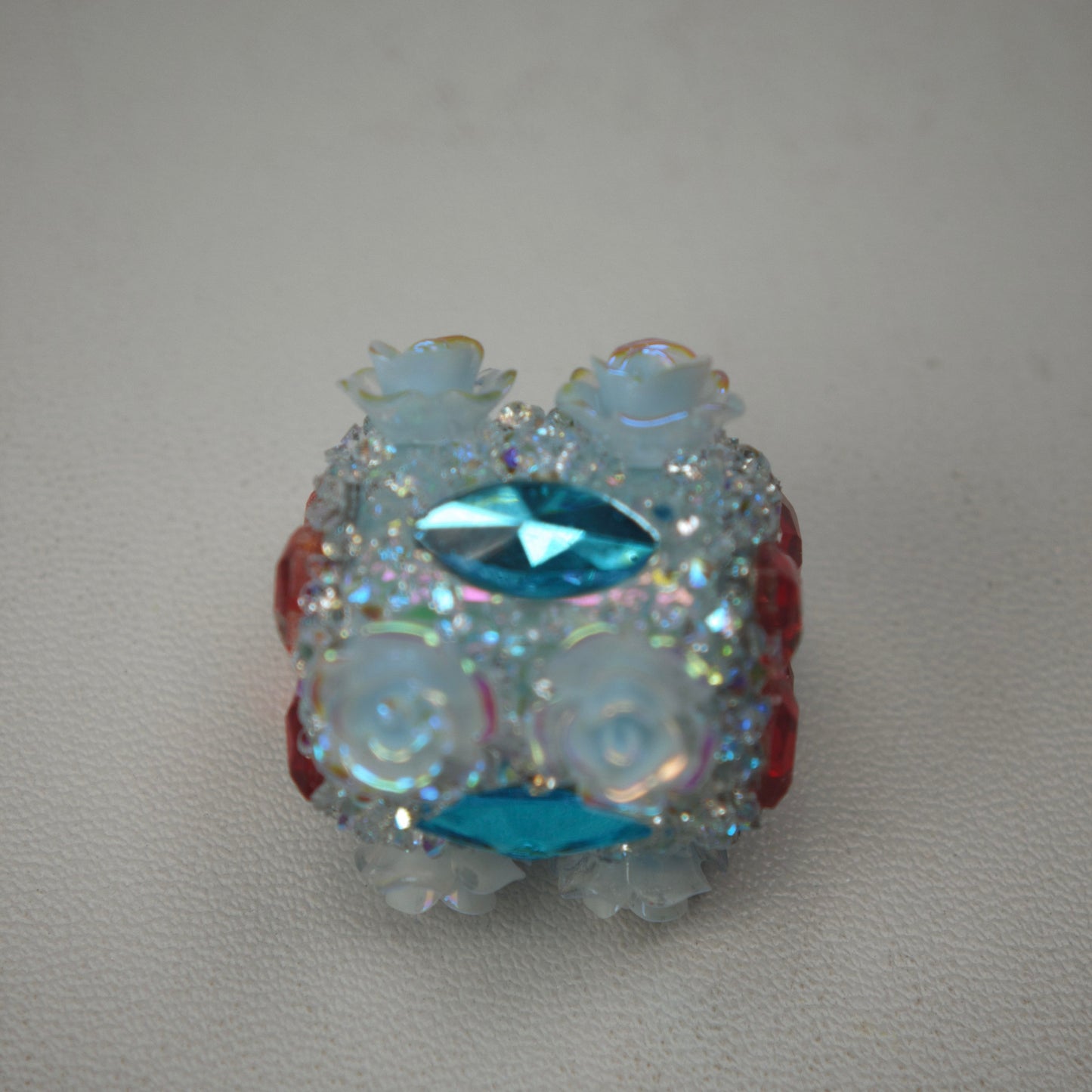 [KM6977]- 22mm Heart Flower Fancy Sugar Beads