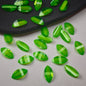 [KM6982]- 6mm*12mm Resin Horse Eyes Flower Petal Charms