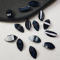 [KM6982]- 6mm*12mm Resin Horse Eyes Flower Petal Charms