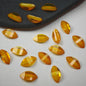 [KM6982]- 6mm*12mm Resin Horse Eyes Flower Petal Charms