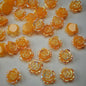 [KM6987]- 8mm UV Neon Color Luminous Roae Flower Charms