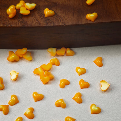 [KM6988]- 5mm Small Love Heart Resin Nails Charms