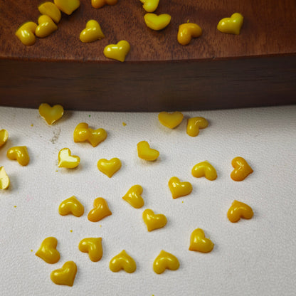 [KM6988]- 5mm Small Love Heart Resin Nails Charms