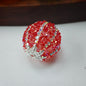 Video- [KM6992]- 23.5mm Neon Orange Color Pumpkin Fancy Sugar Beads