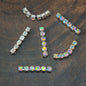 Length:9mm, 11mm, 13mm, 15mm, 19mm, Pre-Cut A Short Chain with Different Quantity Diamonds Choose, Diamonds Width:1.5mm, for Making Fancy Beads,[KM6997],[KM6998],[KM6999],[KM7000],[KM7001],[KM7002]