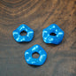 [KM5850]- 13mm Pearlescent Wavy Spacers, Acrylic Pearl Color Wavy Spacers Beads