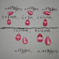 1000 Pieces/Bag Water Drop Shaped Petal Charms, Flat Bottom Resin Diamonds, 5 Sizes Choose [KM7010],[KM7011],[KM7012],[KM7013],[KM7014]