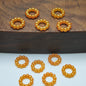 [KM6948]- 8mm Acrylic Pearl Circle Spacers Rings, Use for DIY Fancy Beads