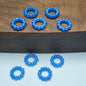[KM6948]- 8mm Acrylic Pearl Circle Spacers Rings, Use for DIY Fancy Beads