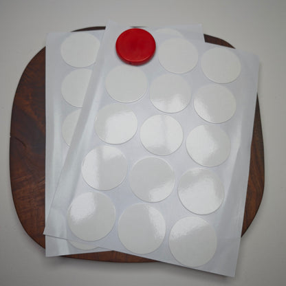 Circles Diameter Options: 8mm, 10mm, 15mm, 20mm, 25mm, 30mm, 40mm, Pre-Cut Nano Round Double Sided Sticker Tapes, Round Multiple Sizes:[KM7017]0.8cm, [KM6860]1cm, [KM7018]1.5cm, [KM6859]2cm, [KM7019]2.5cm, [KM7020]3cm, [KM7021]4cm
