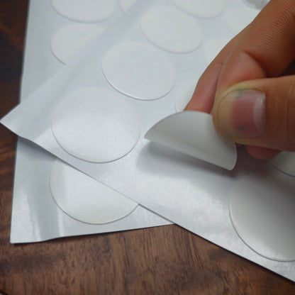 Circles Diameter Options: 8mm, 10mm, 15mm, 20mm, 25mm, 30mm, 40mm, Pre-Cut Nano Round Double Sided Sticker Tapes, Round Multiple Sizes:[KM7017]0.8cm, [KM6860]1cm, [KM7018]1.5cm, [KM6859]2cm, [KM7019]2.5cm, [KM7020]3cm, [KM7021]4cm