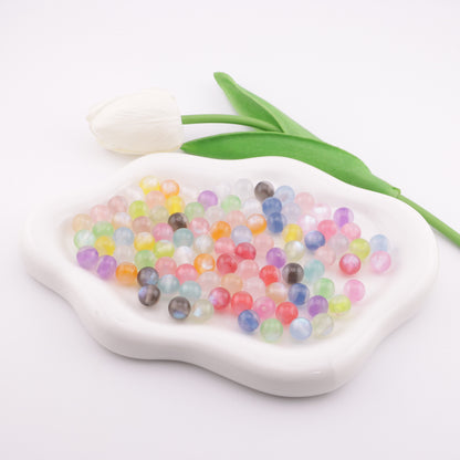 FS6034- 10Mm Optically Variable Glow-In-The-Dark Resin Beads