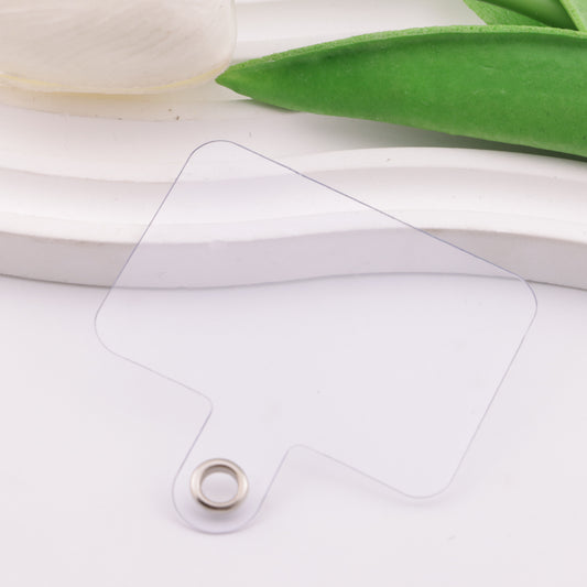 FS5979- 40*55Mm Transparent Card Holder For Mobile Phone Back Cover With Hanging Hole