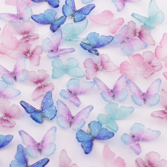 FS6015- 15.5*19.5mm Type C Medium-Hole Printed Butterfly