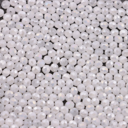 FS6054- Approximately 4mm Crystal Glass Beads AB