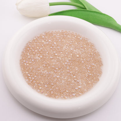 FS6054- Approximately 4mm Crystal Glass Beads AB