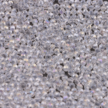 FS6054- Approximately 4mm Crystal Glass Beads AB