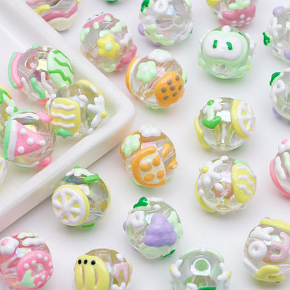 FS5254- 16mm Heavy Oil Fruit Hand-Painted Beads
