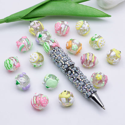 FS5254- 16mm Heavy Oil Fruit Hand-Painted Beads