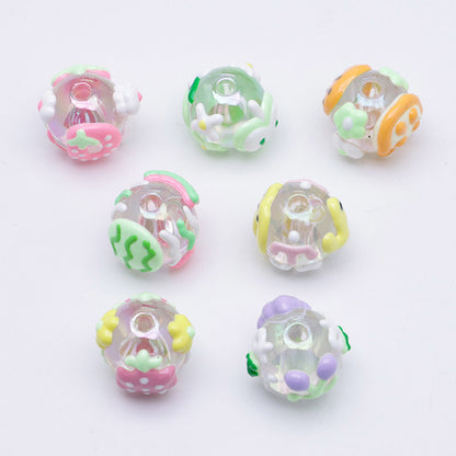 FS5254- 16mm Heavy Oil Fruit Hand-Painted Beads
