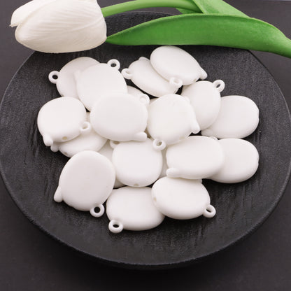 FS6087- 25*29mm Phone Based Beads, Phone Beads Base Beads With Hanging Holes