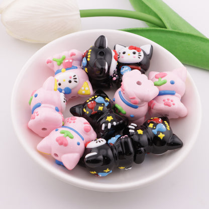 FS6103- HK Hand-Painted Beads