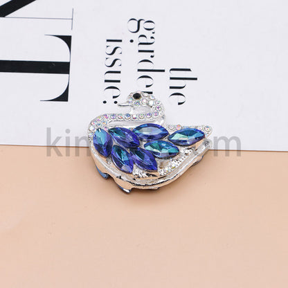 FS1622-Swan Diamond Alloy Beads Fit For Beadable Pens