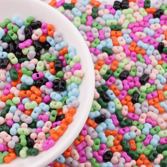 FS6038- 3×6Mm Glass Peanut Beads