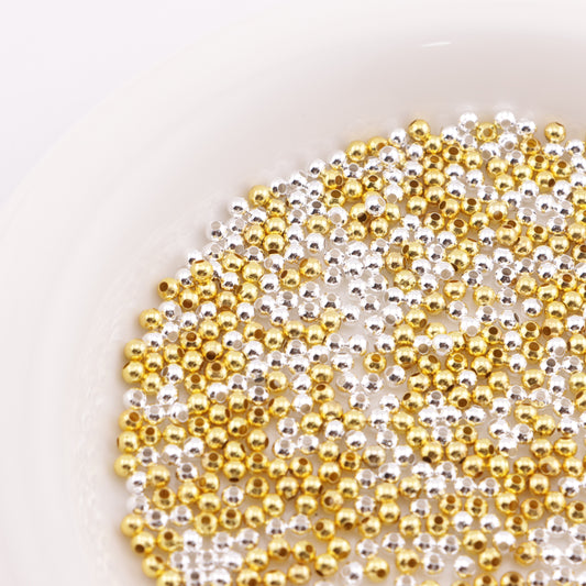 FS6134- 3mm High-Quality Copper Spacer Beads