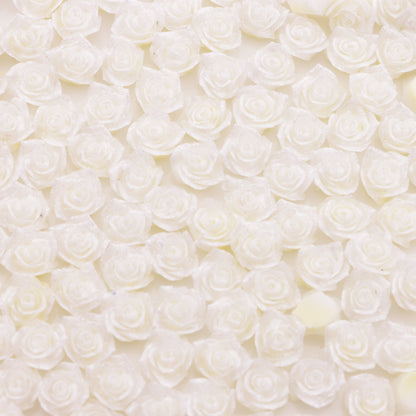 FS6140- 9mm Luminous Soft Flower Charms Night - Glow Soft Flower Patches