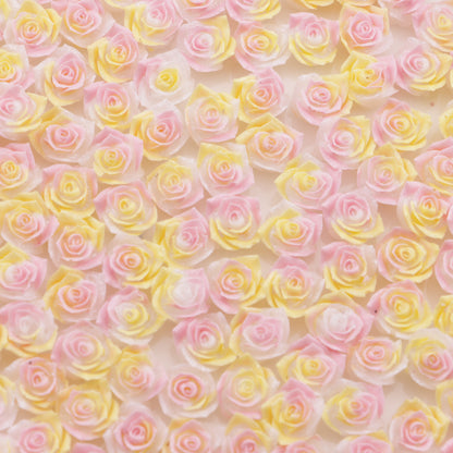 FS6140- 9mm Luminous Soft Flower Charms Night - Glow Soft Flower Patches