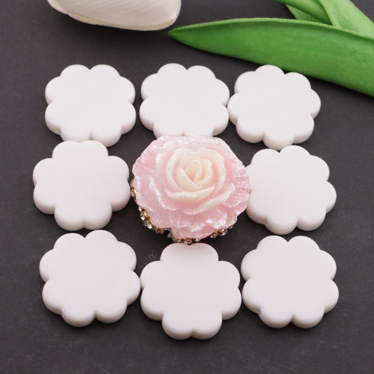 FS6150- 30*30Mm 8 Petal Flower Based Beads Eight-Petal Flower Base Beads