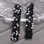 [KM1515]- 1.2cm Width, 5 Meters/Roll, Pearl Diamonds Tapes 15mm, For Making Fancy Beads