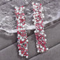 [KM1515]- 1.2cm Width, 5 Meters/Roll, Pearl Diamonds Tapes 15mm, For Making Fancy Beads