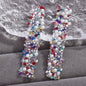[KM1515]- 1.2cm Width, 5 Meters/Roll, Pearl Diamonds Tapes 15mm, For Making Fancy Beads