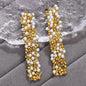 [KM1515]- 1.2cm Width, 5 Meters/Roll, Pearl Diamonds Tapes 15mm, For Making Fancy Beads