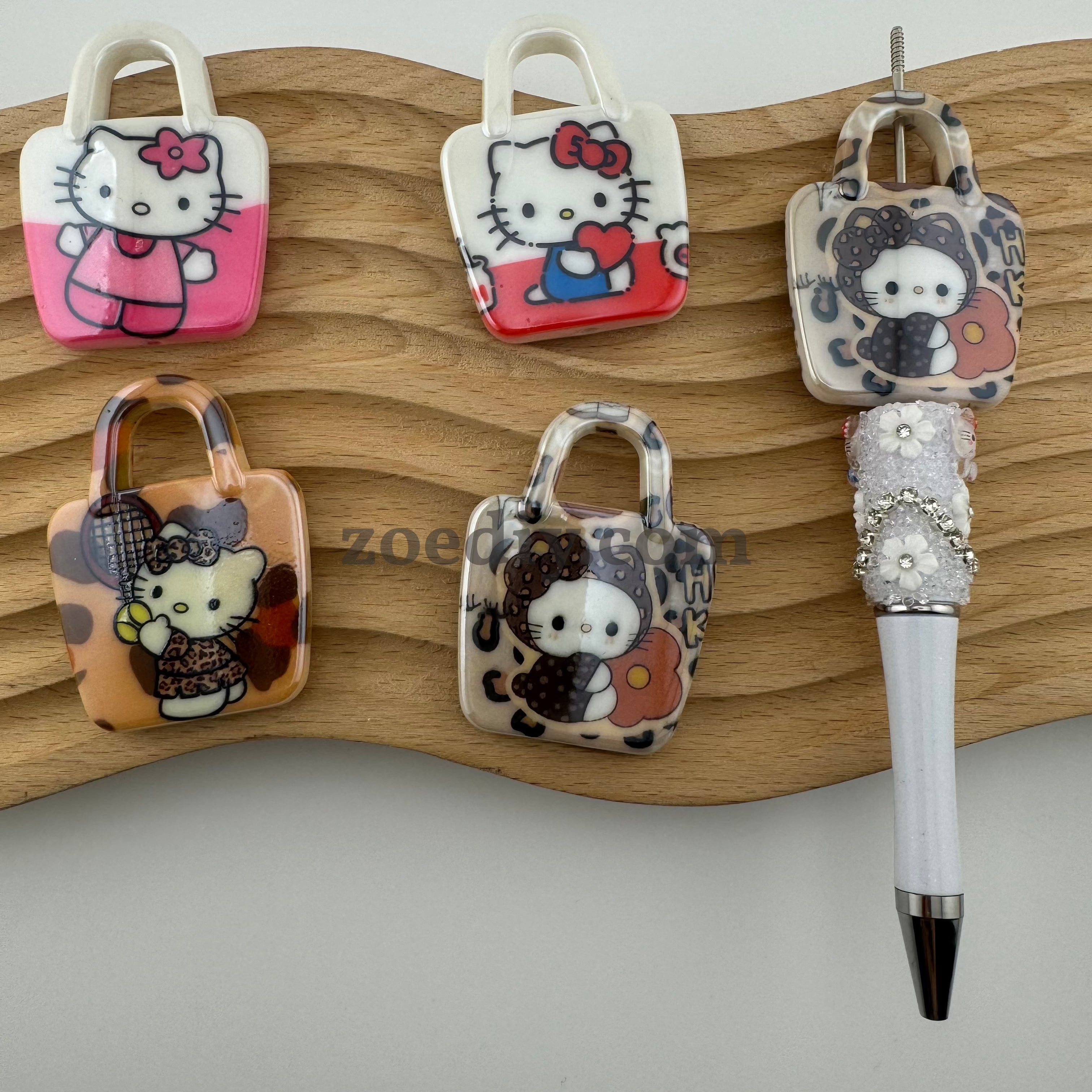 FS1525-HK Handbag Acrylic Beads Fit For Beadable Pen