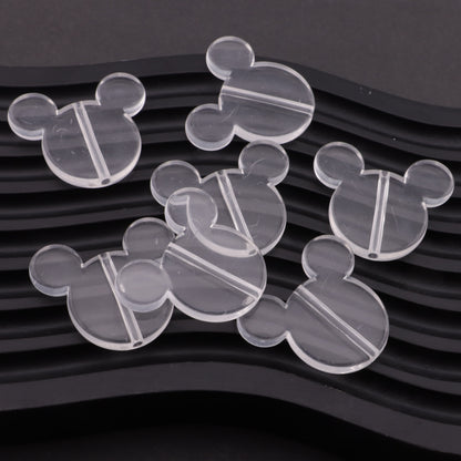 FS6155- 33*39Mm Mickey Head Plate Based Beads