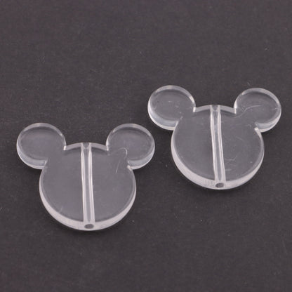 FS6155- 33*39Mm Mickey Head Plate Based Beads