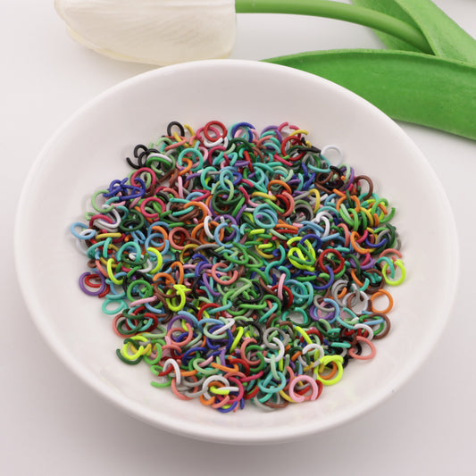 FS6114- 6mm Mixed-Color Open Rings
