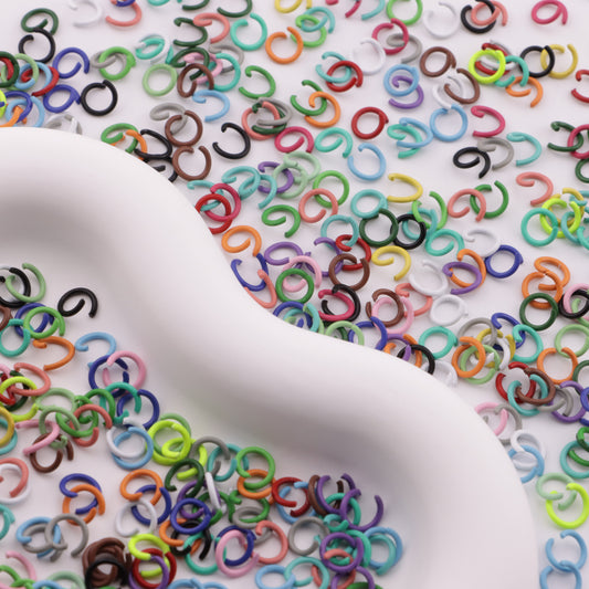 FS6114- 6mm Mixed-Color Open Rings