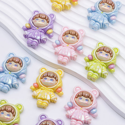 FS4291- UV Girl Beads Fit For Pen Passing Through Pen