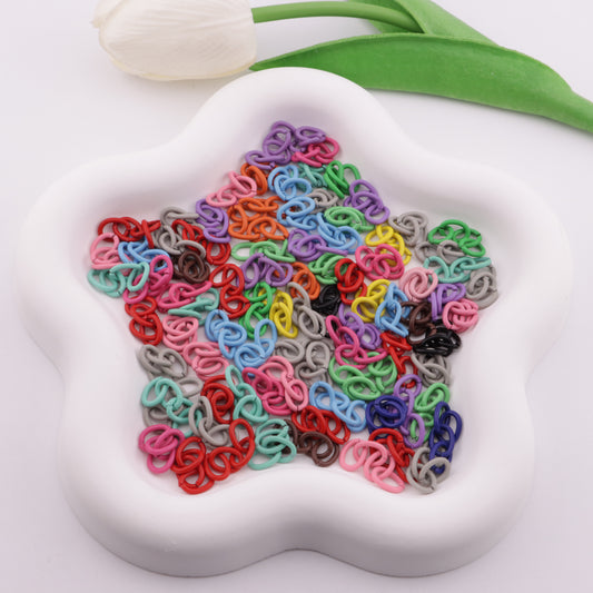 FS6179- 6.5×28mm Deep Color 4 Section Chain Light - Colored Mixed - Color 4 - Section Chain