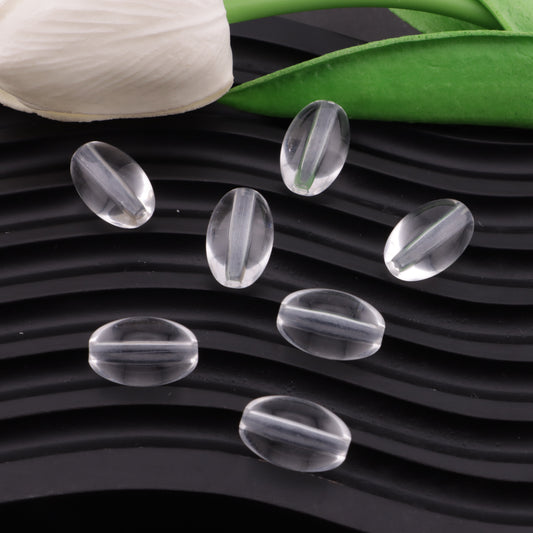 FS6123- 18.5*12mm Elliptical Clear Based Beads Fit For Pen