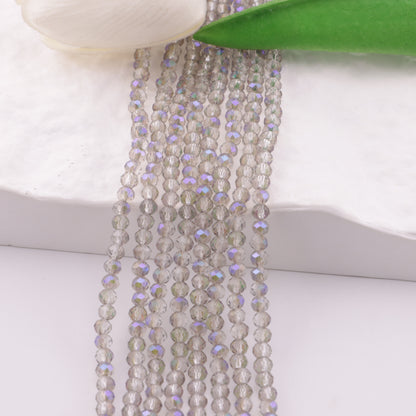 FS6191- 4mm Uv Purple Glass Beads Colorful Purple Faceted Glass Beads