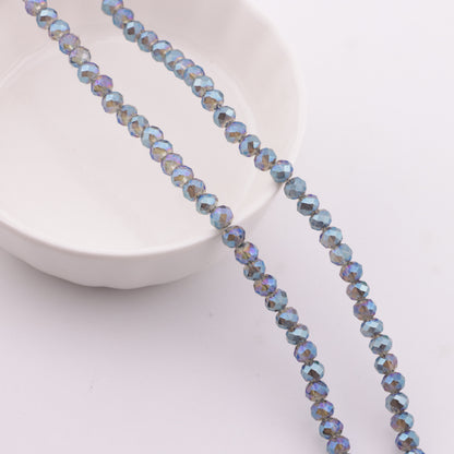 FS6190- 4mm Uv Glass Beads Faceted Glass Beads