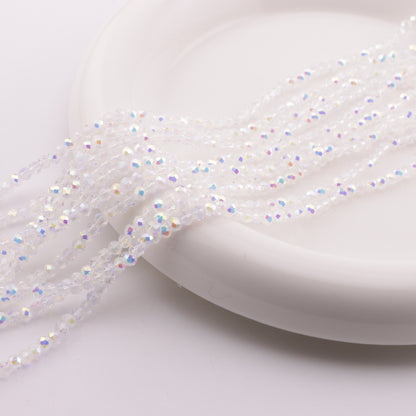 FS3850- 3mm Ab Glass Beads Colored-Plated Glass Beads