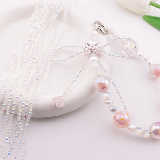 FS3850- 3mm Ab Glass Beads Colored-Plated Glass Beads