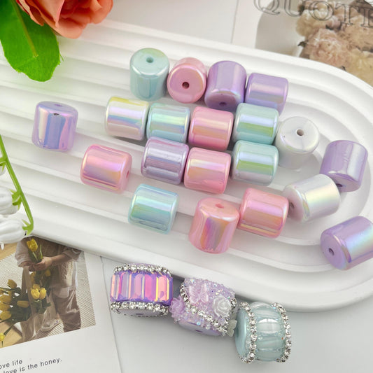 FS0607- 15mm UV Cylinder Solid-Color Pillar Shapes