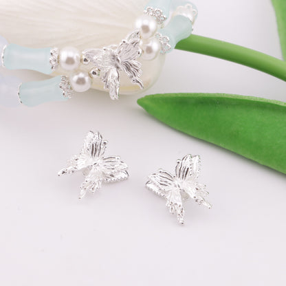 FS5024- 16*15*7Mm Alloy Butterfly Four-way Beads